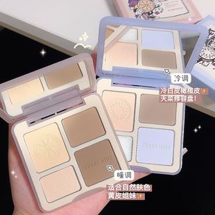 SWEETMINT高光修容综合盘一体盘哑光鼻影阴影新手修容盘彩妆