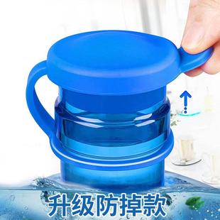 水桶盖子家用纯净水密封盖防灰硅胶盖子重复使用通用万能盖子 桶装