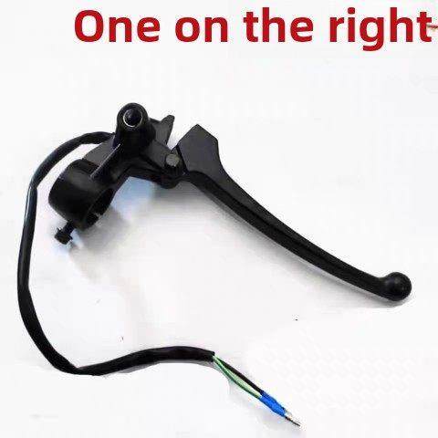 曲梁摩托车Hj110-A/E镜座前刹车手柄手柄100右镜座总成离合器手刹