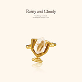 Cloudy庄园｜闪灵钻圣杯戒指 Rainy and 水晶戒指原创庄园闪灵钻