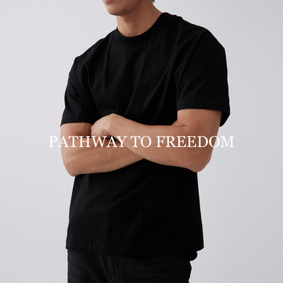 PTOFF小领口男短袖上衣休闲舒适