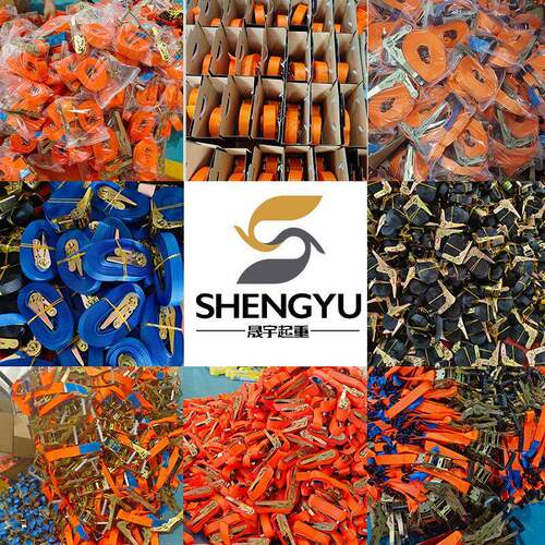 涤纶捆绑带R798at器c器het strap 捆自锁紧绳器拉紧货物收紧固定