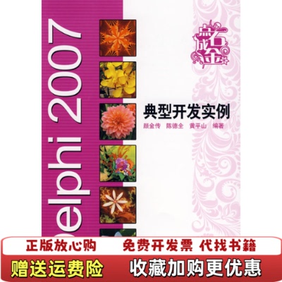 【正版图书】点石成金Delphi2007典型开发实例颜金传著电子工业出版社9787121080173