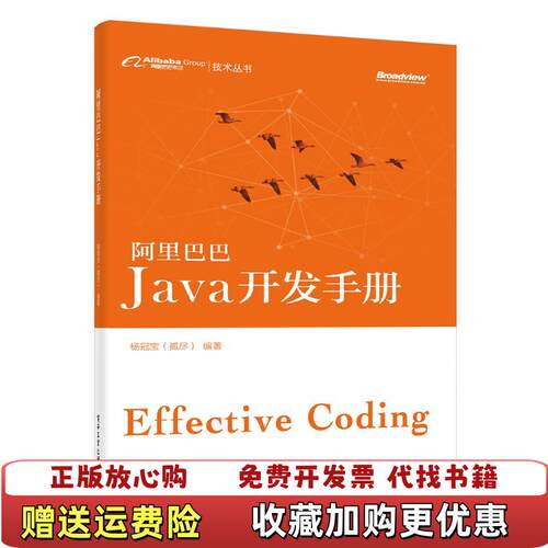 【正版图书】阿里巴巴Java开发手册杨冠宝著电子工业出版社9787121332319