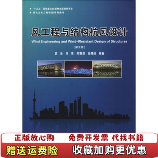 【正版图书】风工程与结构抗风设计第2版武岳孙瑛郑朝荣孙晓颖著哈尔滨工业大学出版社9787560382135