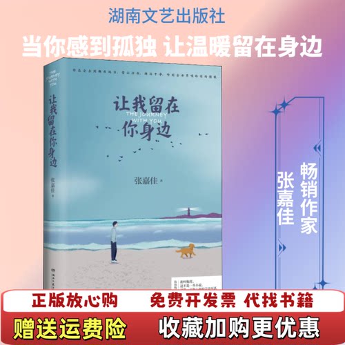 【正版图书】让我留在你身边张嘉佳著湖南文艺出版社9787540496562