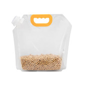 五谷杂粮收纳密封袋杂粮收纳袋子食品级手提吸嘴袋家用大米分装 袋