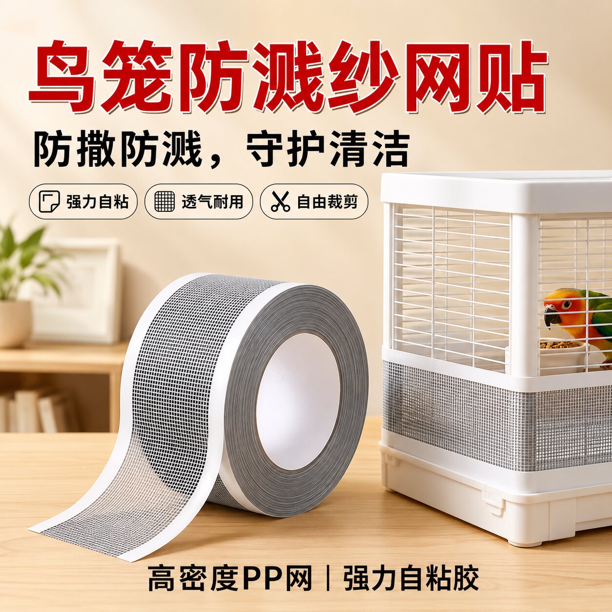 加宽自粘纱窗修补贴防蚊透气