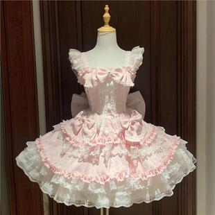 甜喵咖啡厅lolita云絮甜心原创可爱新款lolita裙子春天蛋糕裙超萌