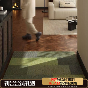 ins风地毯耐脏易打理刮泥蹭土入户地垫可裁剪丝圈地垫家居脚垫