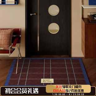 美式 进门蹭土耐脏免洗门垫玄关地垫子 丝圈地垫入户门地垫2025新款