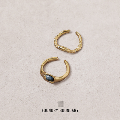 FOUNDRYBOUNDARY星点双戒女原创