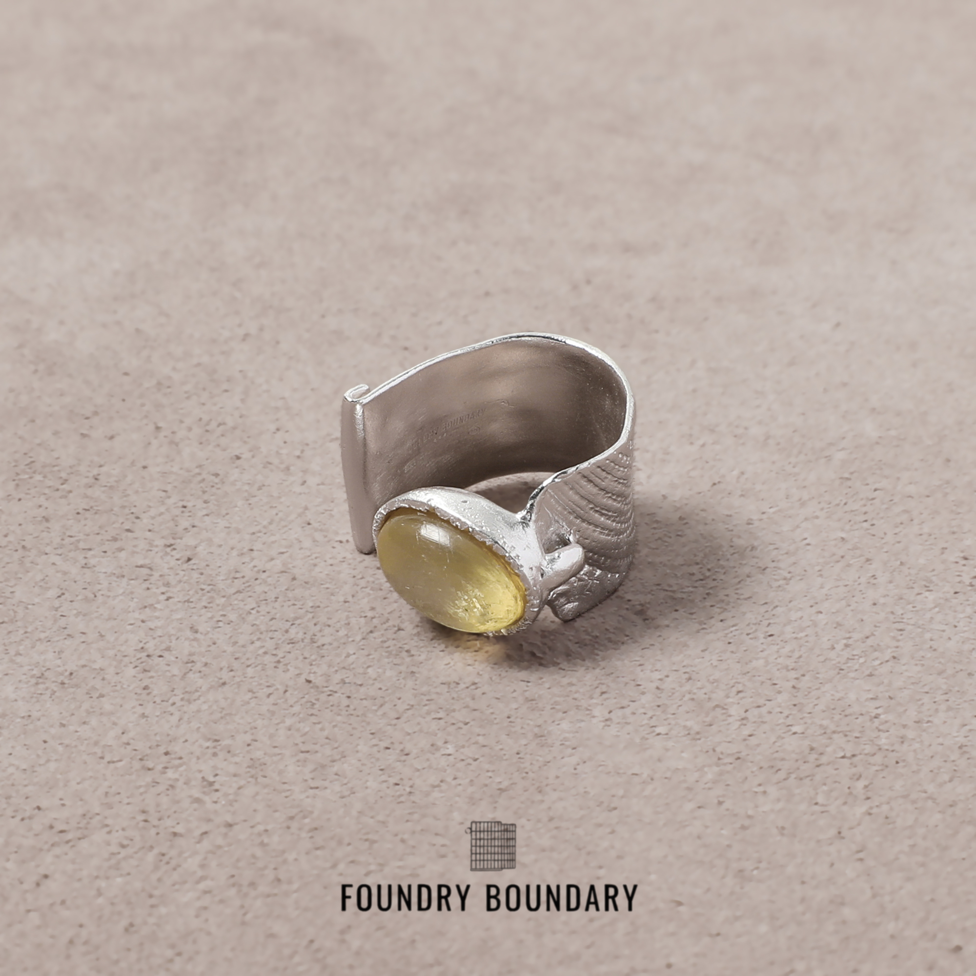 FOUNDRY BOUNDARY星痕宝石宽戒