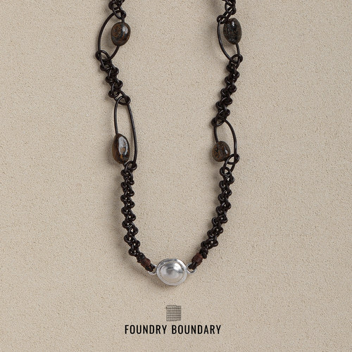 FOUNDRYBOUNDARY编织项链