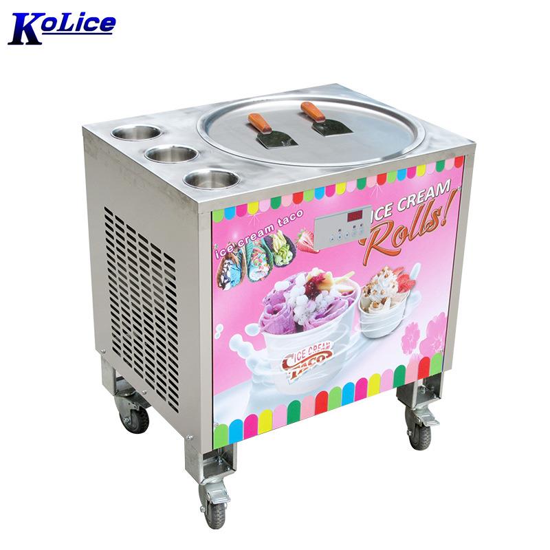 冰激凌机圆盘炒冰机炒酸奶机炒雪糕机炒奶果机器夜市圆盘炒冰机