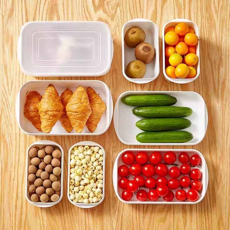 冰箱分格密封保鲜盒便当野餐