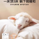FUANINAIART澳洲进口羊毛被100%纯羊毛四季被保暖被褥被芯冬被子
