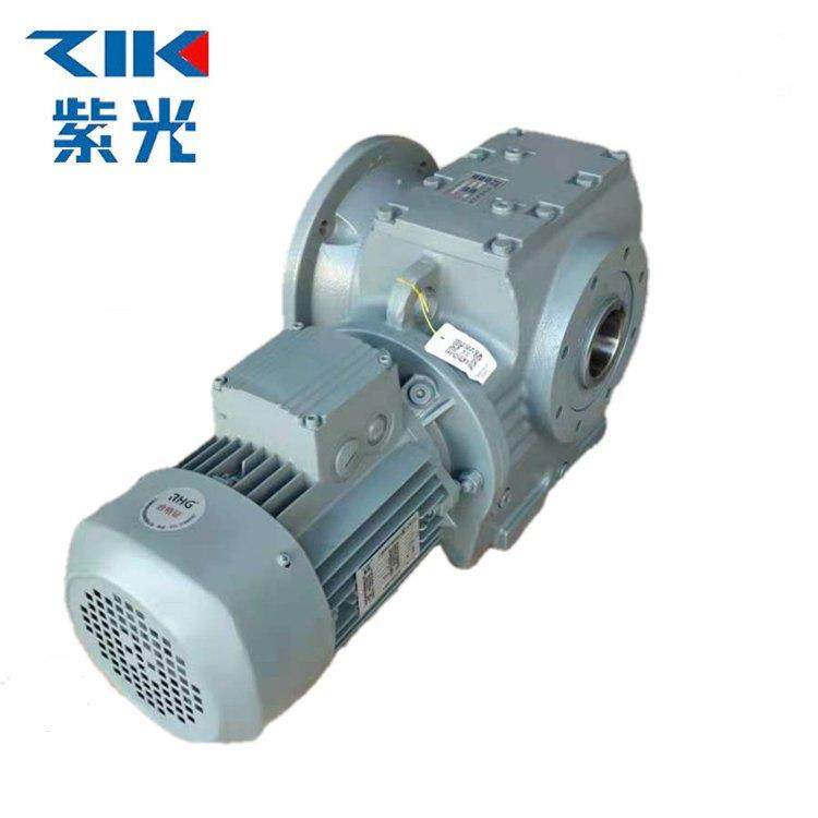 SCAF67硬齿面减速机SC37中空直角输出蜗轮减速机