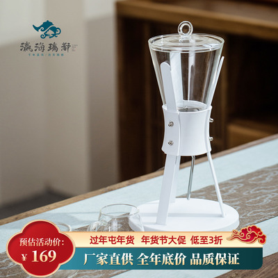 2025新款高端透明玻璃茶具套装