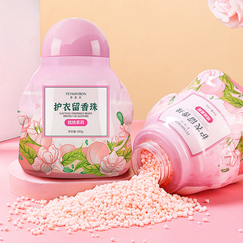 大瓶680g护衣留香珠桃桃茉莉香