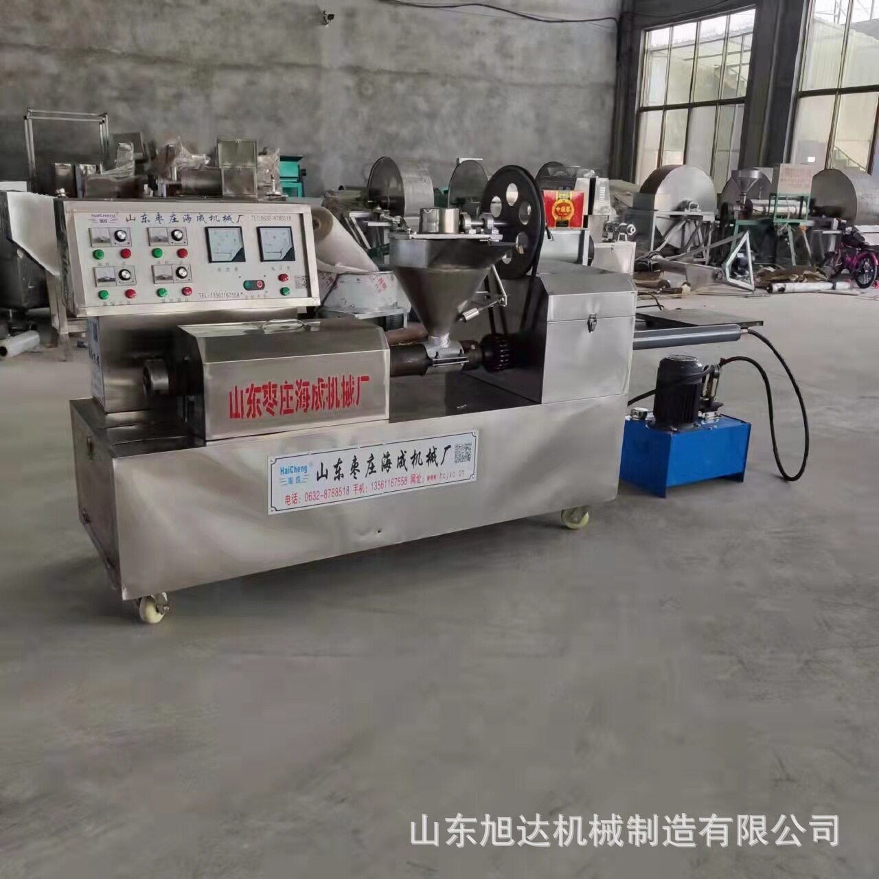 蛋白肉机人造肉机打匹配豆皮机商用大豆蛋白肉机机器设备素牛排