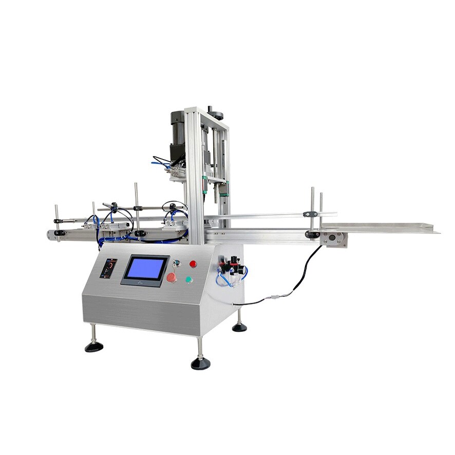 气动搓盖机 鸭嘴瓶喷雾剂瓶洗衣液瓶旋盖机 全自动封盖机锁盖机