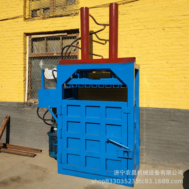 半自动60吨双缸液压打包机出售废铝液压打包机塑料瓶易拉罐压块机