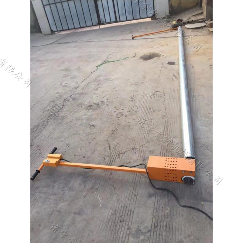 电动混凝土整平机  手拉式电动摊铺机 透水地坪施工电动滚平机