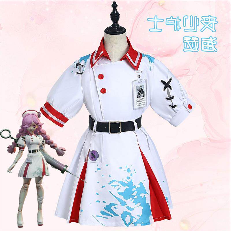蛋仔派对海瑟cos服儿童追捕者海妖丧心护士cosplay服装游戏动漫服