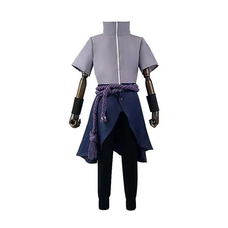 疾风传佐助cos服·炫酷假发3代·全套升级版·火影忍者