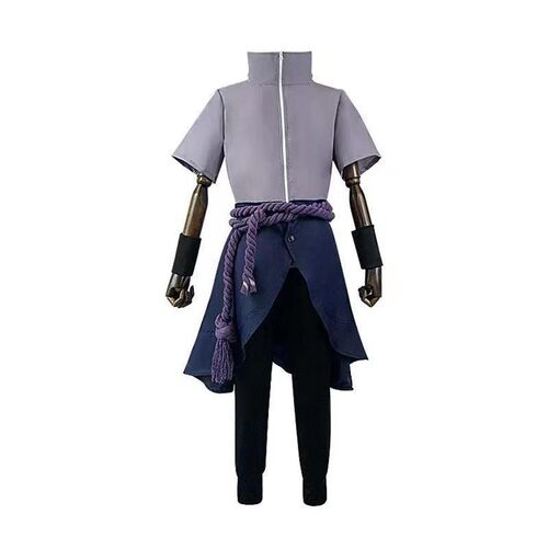 疾风传佐助cos服·炫酷假发3代·全套升级版·火影忍者