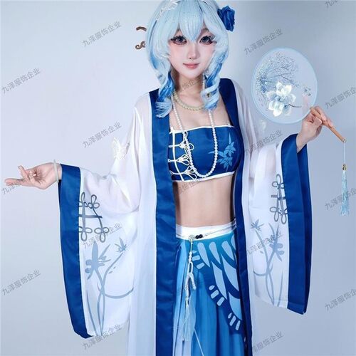 鸣潮cos西湖联动守岸cosplay二次元服装游戏动漫全套