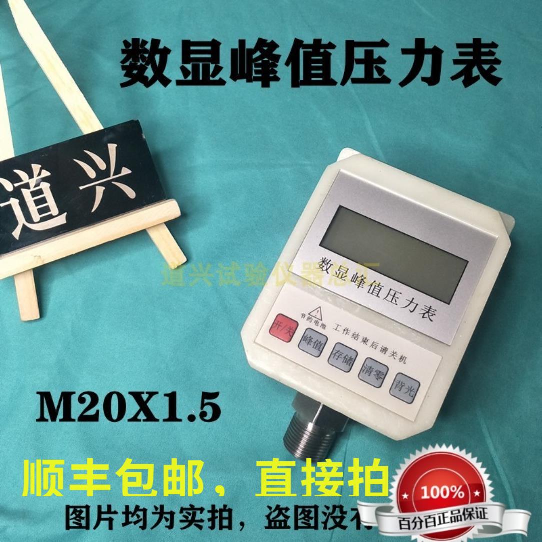 数显峰值压力表 单位千牛 直接读数锚杆拉拔仪拉力计原位压力机用