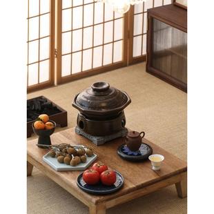 干煮盘烧烤火锅家用木炭酒精砂锅炖汤边炉气户外餐厅中国风