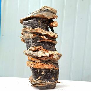 太行山奇石景观千层石盆景观赏石头造型假山装饰水族鱼缸造景石