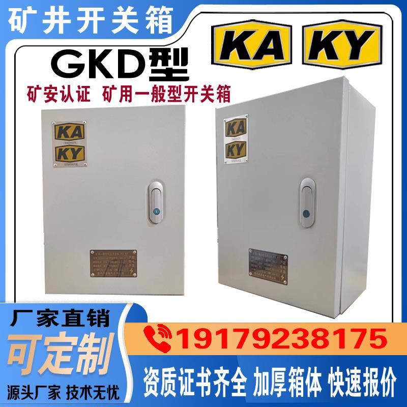 GKD低压金属矿安箱矿山开关箱矿井专用KAKY电源检修箱水泵控制箱
