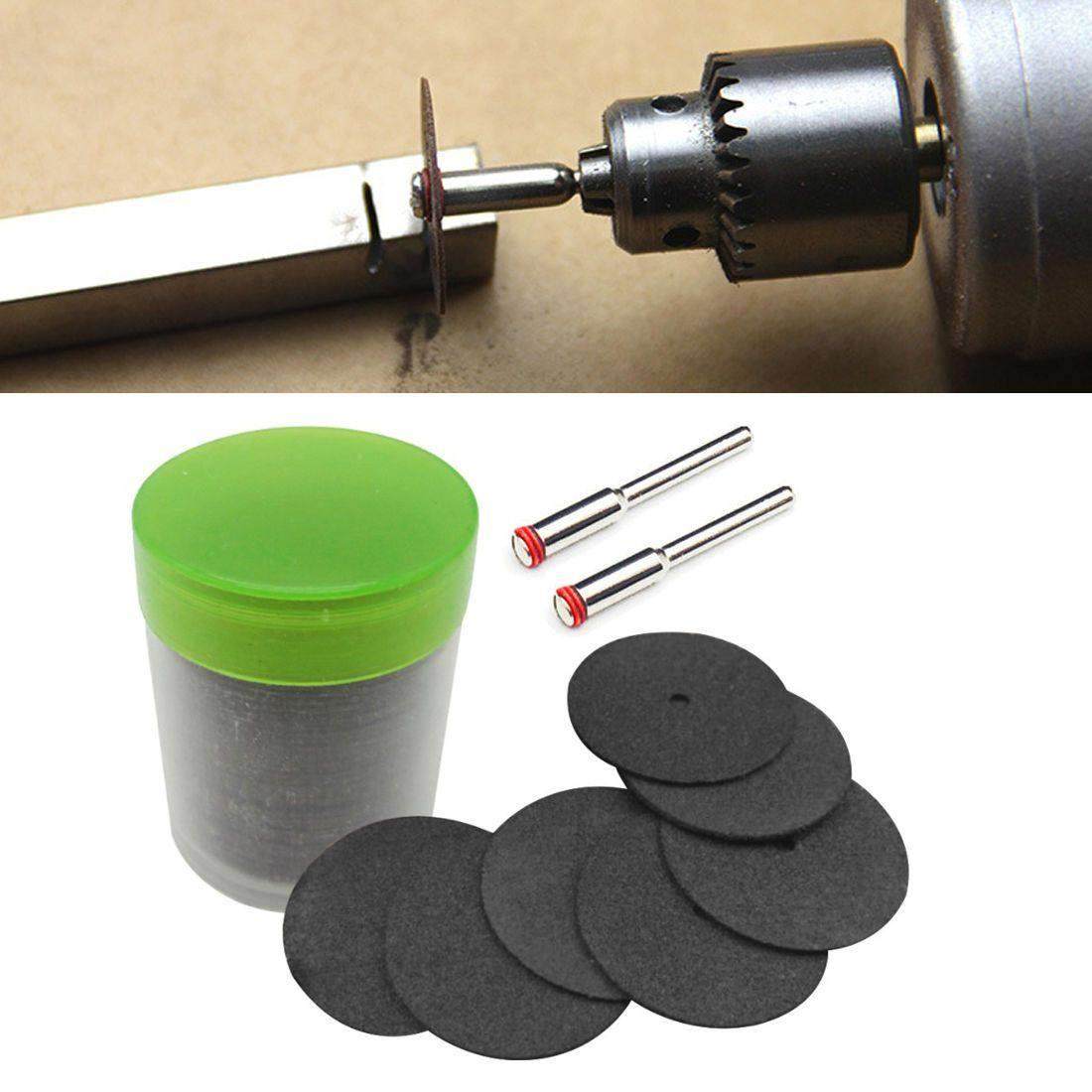 精品树脂切割片砂轮片金属薄锯片薄铁皮电磨配件接杆夹柄36片桶装