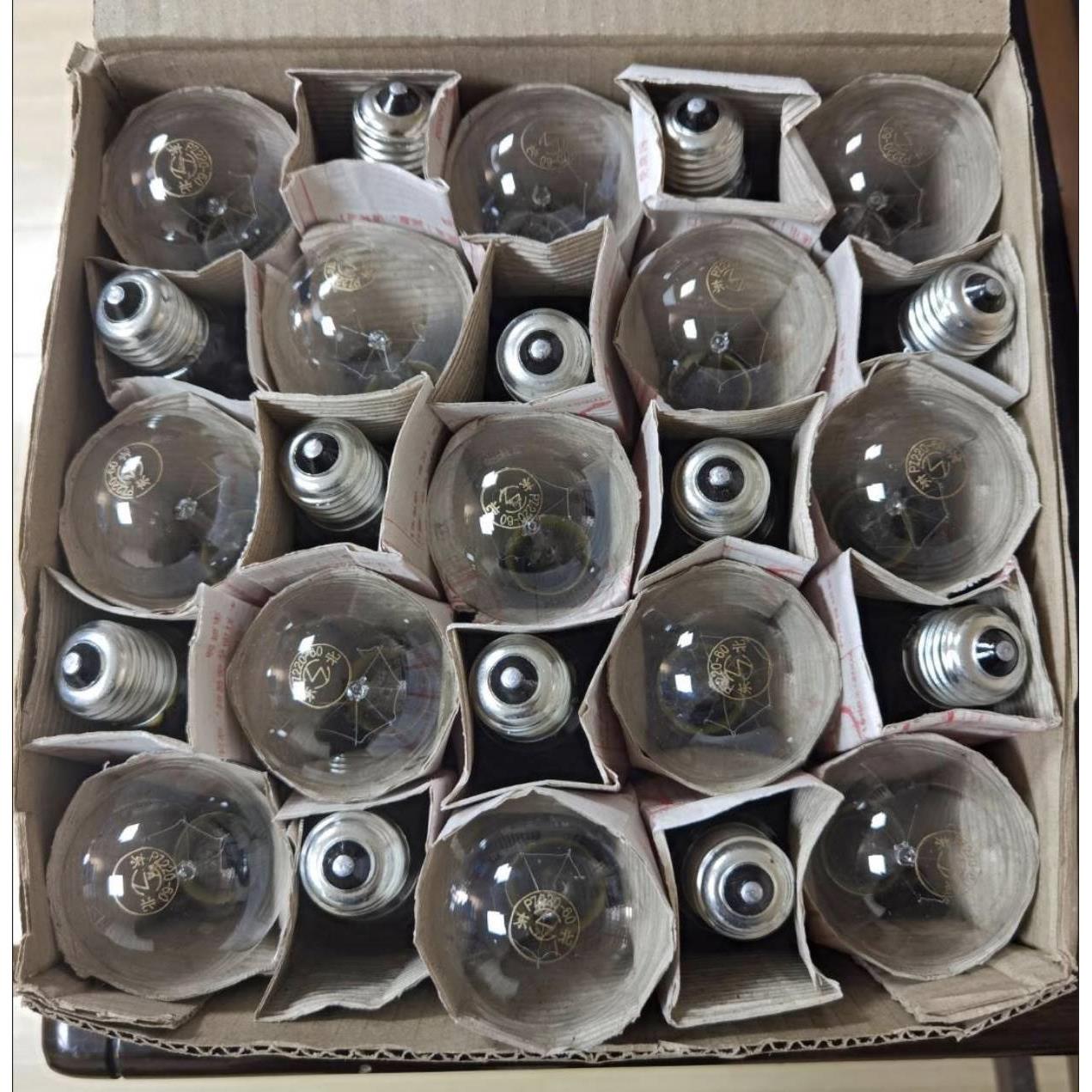 老式白炽灯泡卡口普通钨丝灯泡装修工程养殖取暖专用220V E27螺口