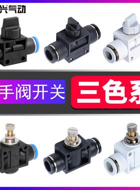 全系列黑帽LSA白帽手阀限速阀黑色LSA-8开关泄压阀HVFF-6/8/10/12