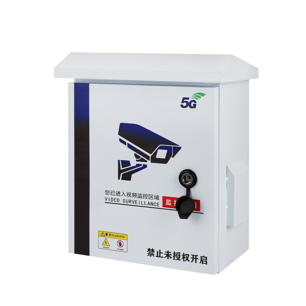 不锈钢防水监控箱成套配电箱安防视频设备防雷控制箱室外抱杆箱