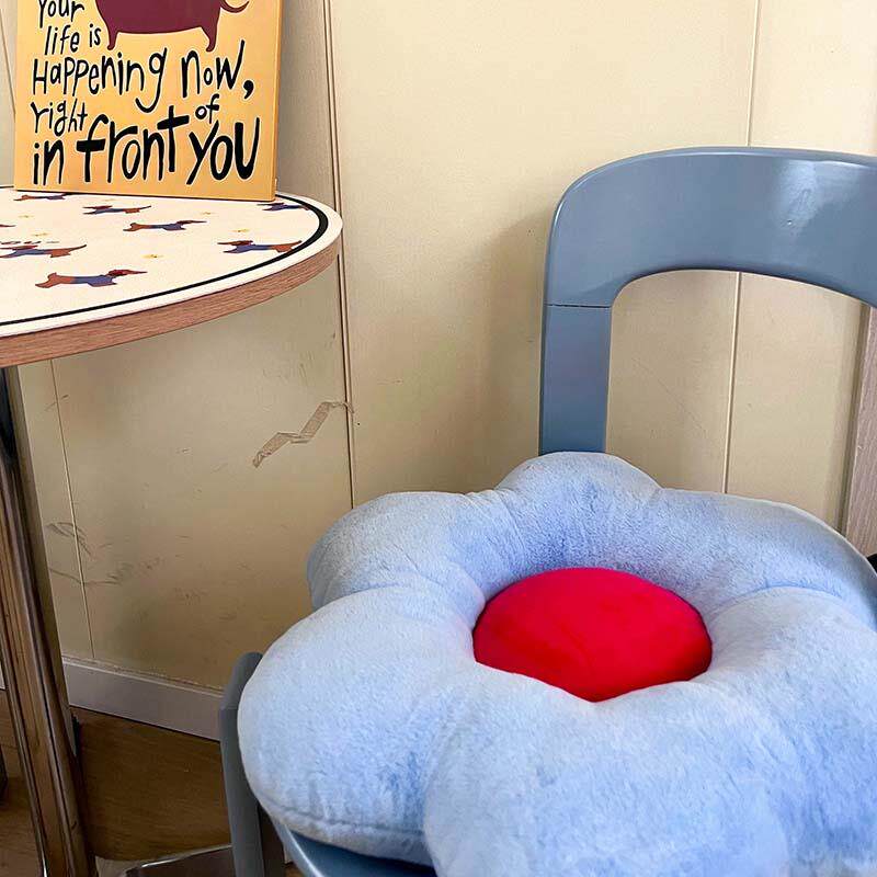 花朵坐垫 创意抱枕沙发靠枕蒲团沙发装饰腰靠飘窗靠垫护腰坐垫