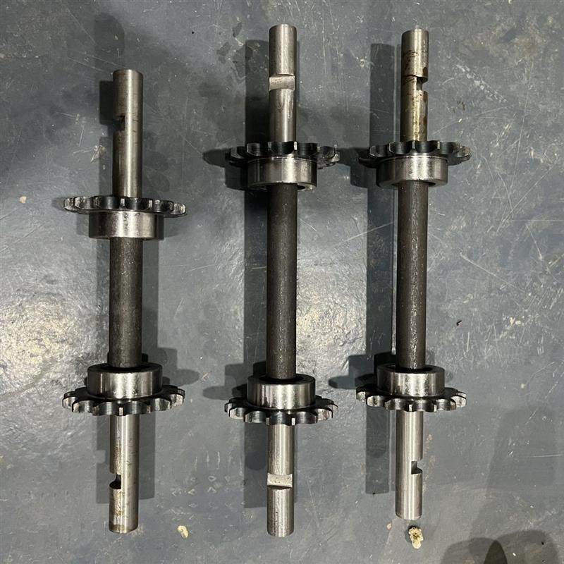 链条式输送带链板传动零件链条拉杆全套主轴总成一整套铡草机配件