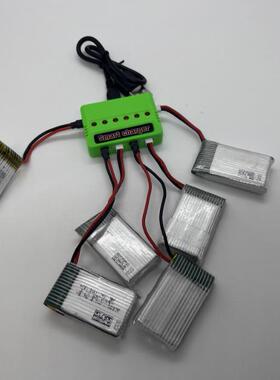 青少年无人机大赛小鸟F100/120无人机充电器一拖六电池飞飞配件