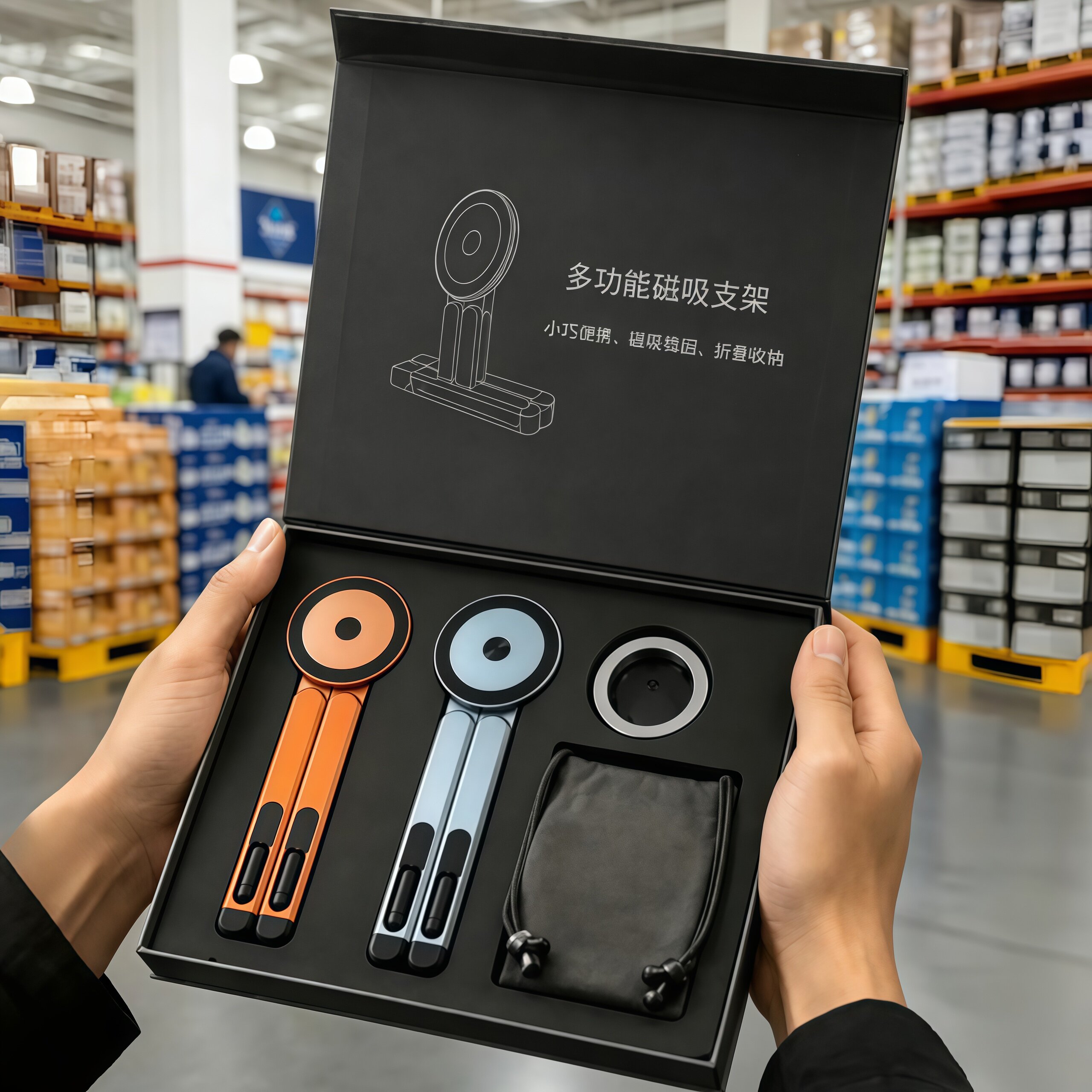 现在的手机支架已经进化成这样了