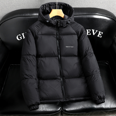 连帽羽绒棉服男士2025新款爆款百搭休闲棉衣外套男款冬装加厚棉袄