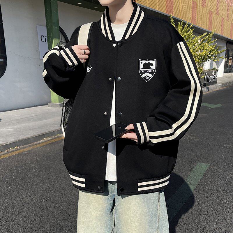 12岁青少年外套春秋季13男孩1415初高中学生棒球服16大童运动夹克