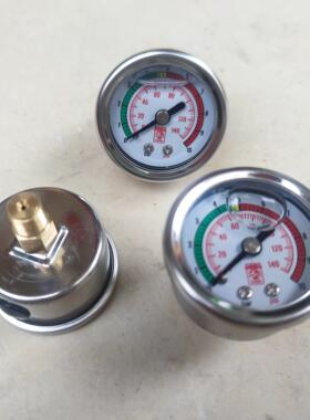 海天注塑机油宝滤油器压力表0-140psi0-10bar 滤油器 压力液压表