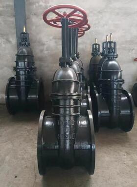 Z45T-16暗杆铸铁法兰闸阀防护铜杆铜芯手动闸板阀DN65 80 100 150