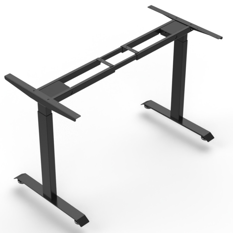 厂家昇华科技智能电动升降桌架双电机办公学习电脑桌智能升降桌架