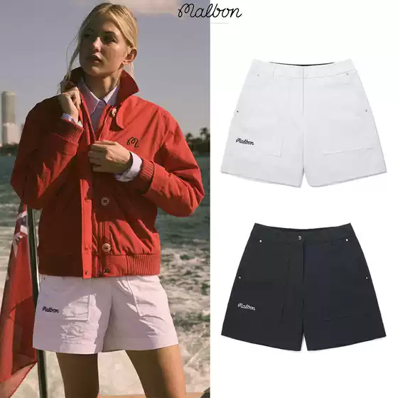 Spring Summer 2026 New Korean Golf Leggings for Women, Comfortable Outdoor Sport Solid Color Versatile Casual Shorts